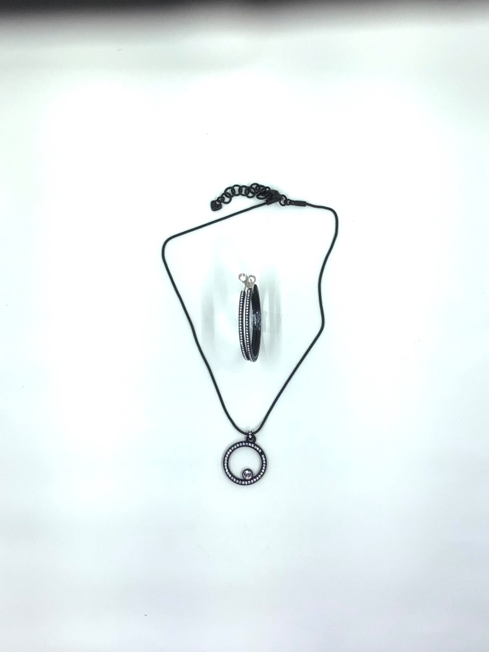 Brighton Starry Night Open Circle Necklace and Earrings